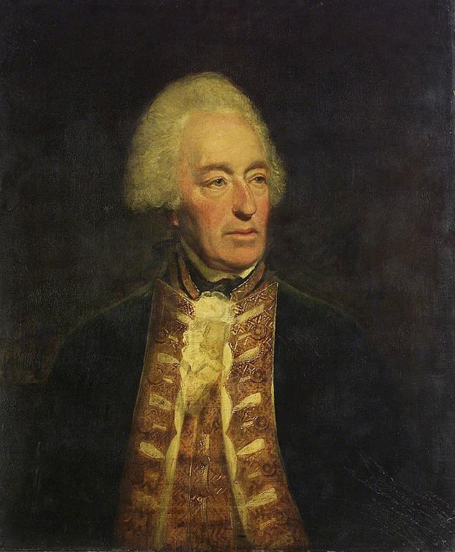 Lemuel Francis Abbott Admiral Robert Roddam oil painting image